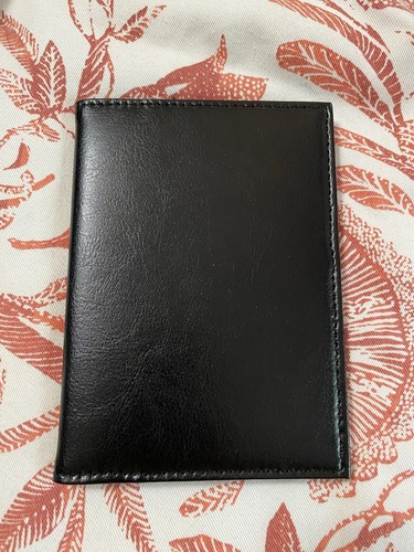 Paperchase black leather - paperchase,