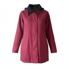 Welligogs Odette Jacket - UK 16 / US 12 - Waterproof Coat - Red Plaid Lined