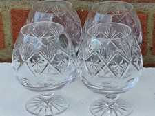 4 Georgian Crystal Tutbury