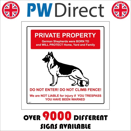 Sign private property - sign,