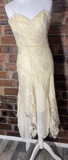 RENATO NUCCI CREAM LACE/SILK S'LESS  FAIRY DRESS EURO 38 FITS UK 6