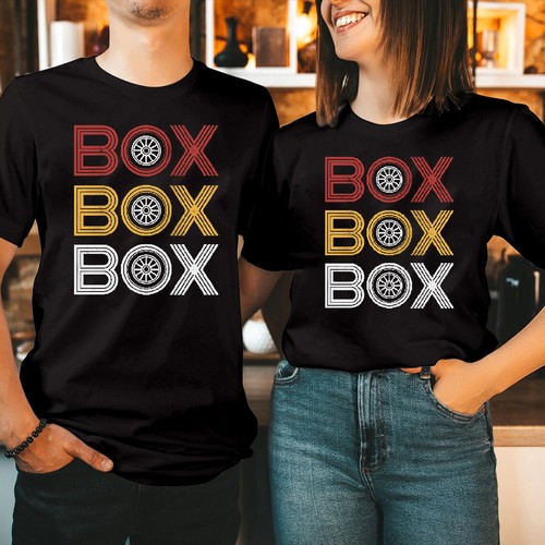 Formula one box - box,