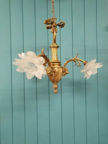 Brass and glass - and,
