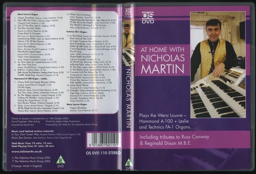 Nicholas martin dvd at - nicholas,