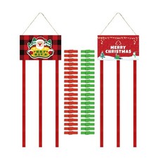 2pcs Christmas Card Holder