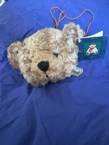Vintage teddy bear bag - vintage,