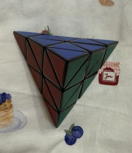 Triangular rubiks cube - rubiks,