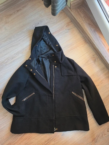 Zara black short - short, jacket