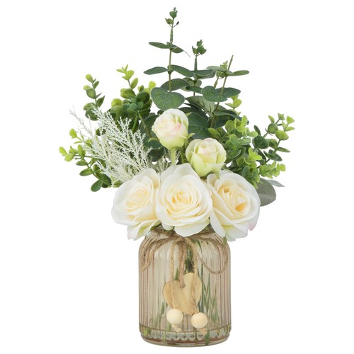Fake flowers with vase silk - flowers,