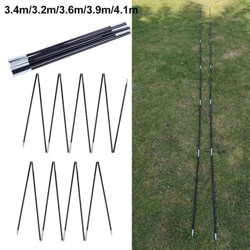 2pcs adjustable tarp poles - adjustable,
