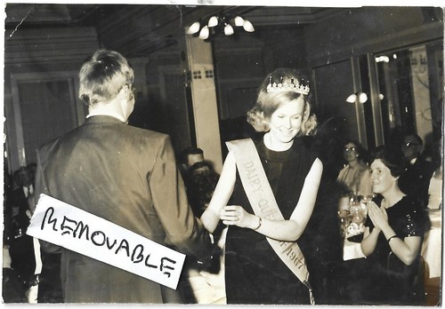 Old photo pretty lady - lady, tiara