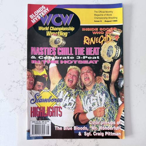 Wcw magazine vgc blue - *vgc*,