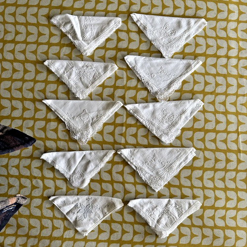 Vintage lace and cotton - vintage,