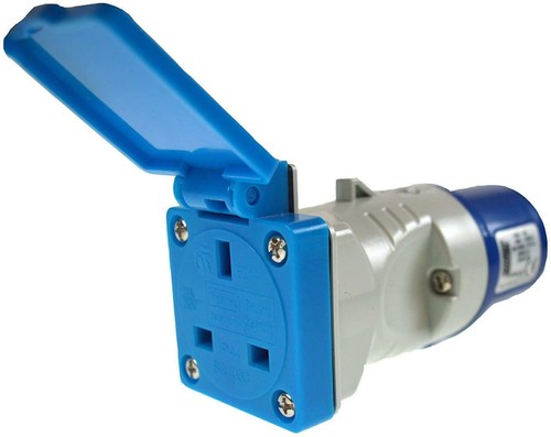 Caravan 230v 16a plug - caravan, bs