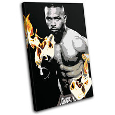 Boxing Roy Jones Jr Sports SINGLE CANVAS WALL ART Picture Print VA