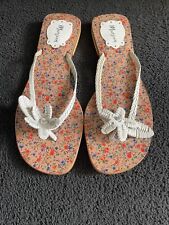Ladies White Monsoon Sandals. UK Size 5