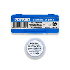 Presto taps die 3mm x - taps,