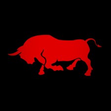 Spanish Bull Decal Sticker For