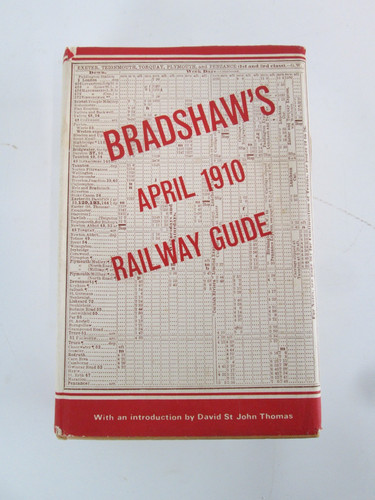 Vintage bradshaw april 1910 - vintage, bradshaw's