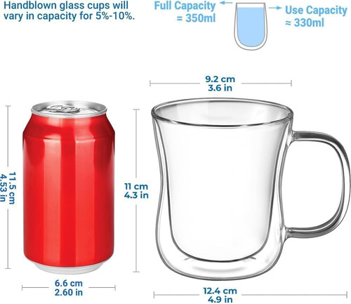 2x350ml double walled - 2x350ml,