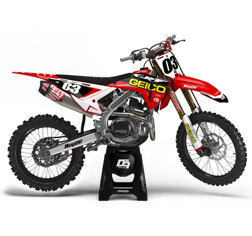 Honda motocross graphics - honda,