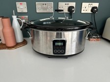 John Lewis 6L slow cooker electric base unit. 