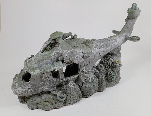 Sunken military crashed huey - sunken,