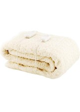 Monogram Komfort Heated Mattress Cover Double Dual Control 6 Heat Settings New