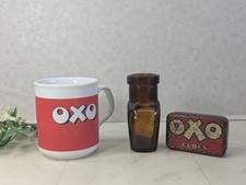British Vintage OXO Mug Set