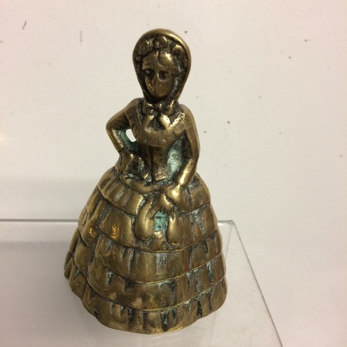 Vintage brass lady - vintage,