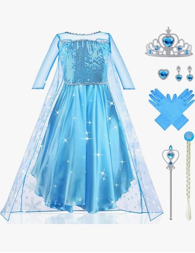 Princess costumes snow queen - princess, costumes,snow