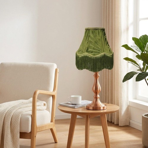 Victorian lamp shade velvet - victorian,