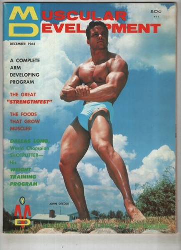 Muscular development mag - development, john