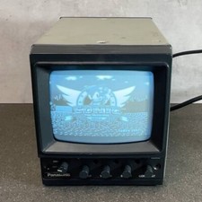 5" Panasonic B&W CCTV CRT Retro Gaming TV Monitor 50Hz BNC Video WV-5200B/B