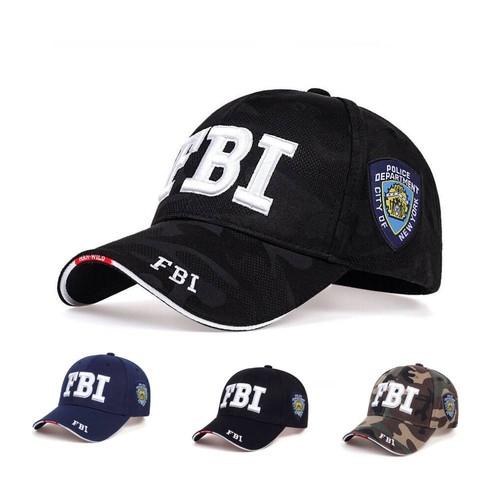 Mens fbi embroidery - mens,