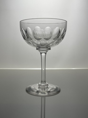 Victorian glass champagne - glass,