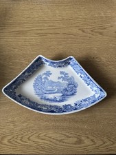 Spode Blue Italian triangular