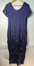 Richards Dress UK 14 Navy