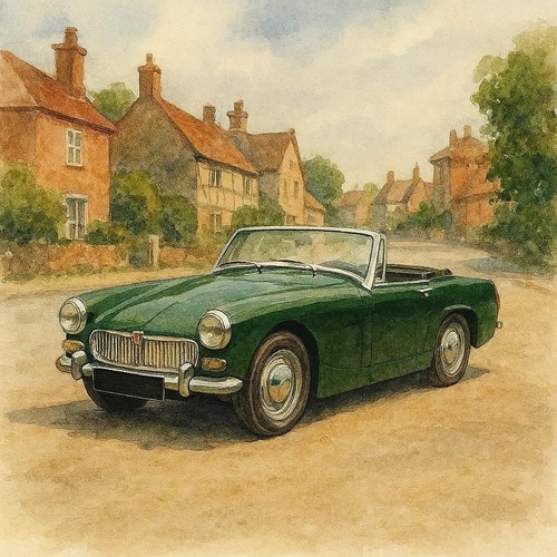 Midget sports car - midget, classic