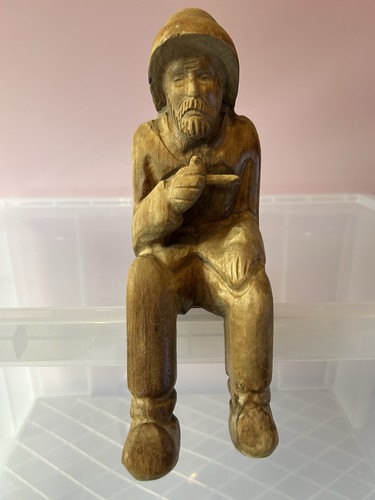 Vintage hand carved - vintage, wooden