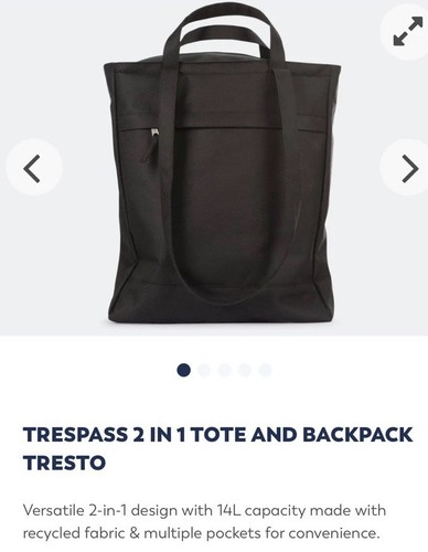 Trespass tote and - in,