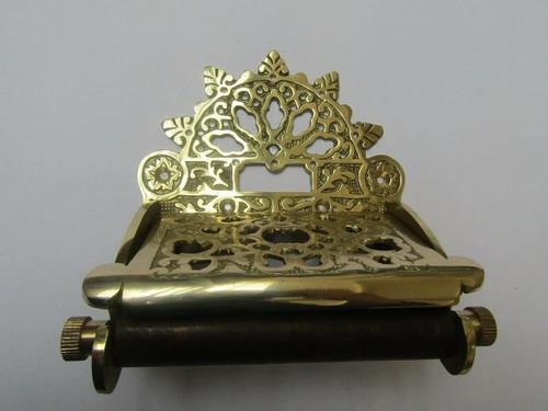 Solid brass vintage ornate - solid,
