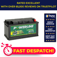 XV110 Powerline Dual Purpose Leisure Battery 12V 110Ah 