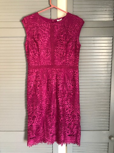 Precis cerise dress petite - cerise,