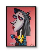 PICASSO STYLE PORTRAIT 12x16