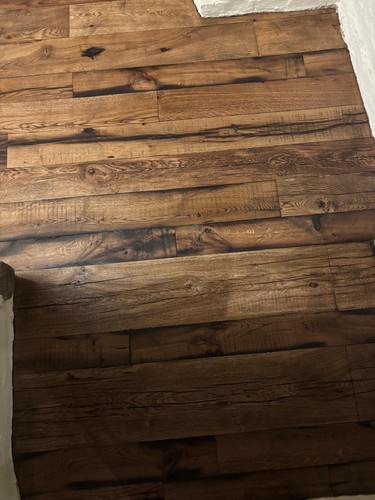 Reclaimed solid oak flooring - oak,