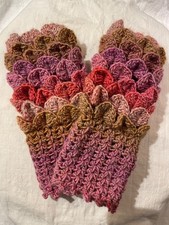 Handmade Crochet Dragon Scale