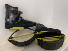 Kangoo Jumps XR3 Rebound Boots Adult Size XL Blue Black Yellow T-Springs – VGC