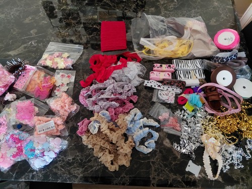 Job lot ribbons - ribbons, craft