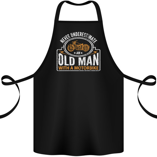 Old man motorcycle motorbike - man,